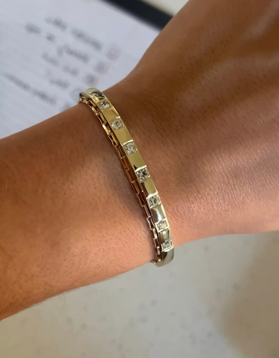 MV Bangle Bracelet