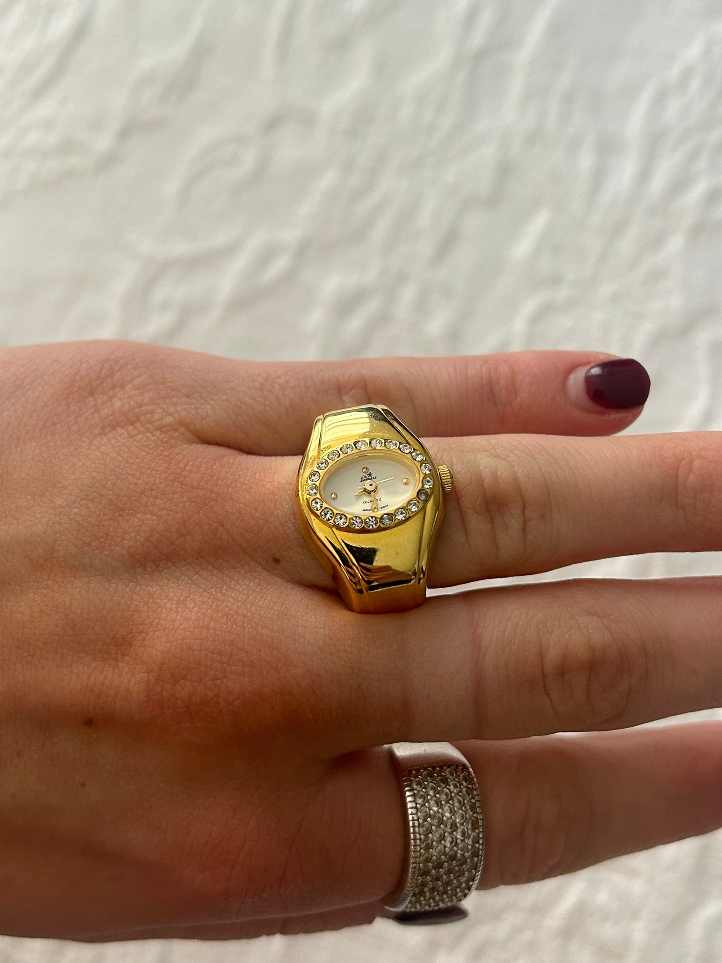 Gold Vintage Watch Ring